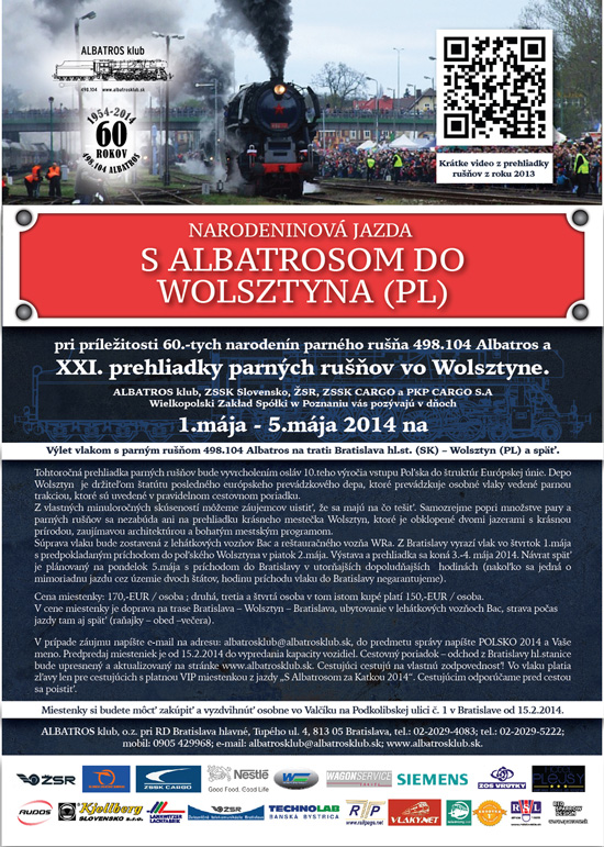 S Albatrosom (498.104) do Wolsztyna (PL)